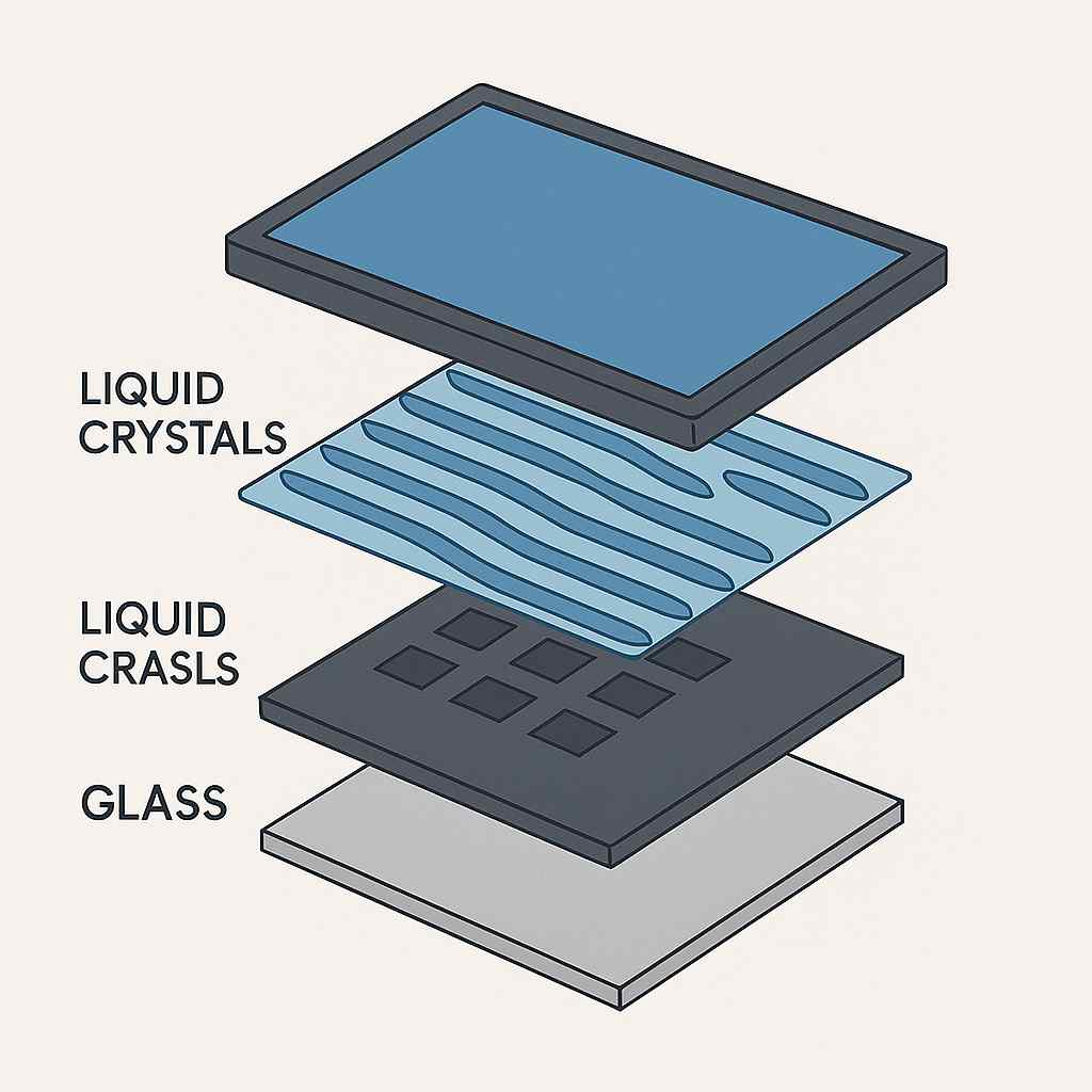 TFT工业液晶屏材质