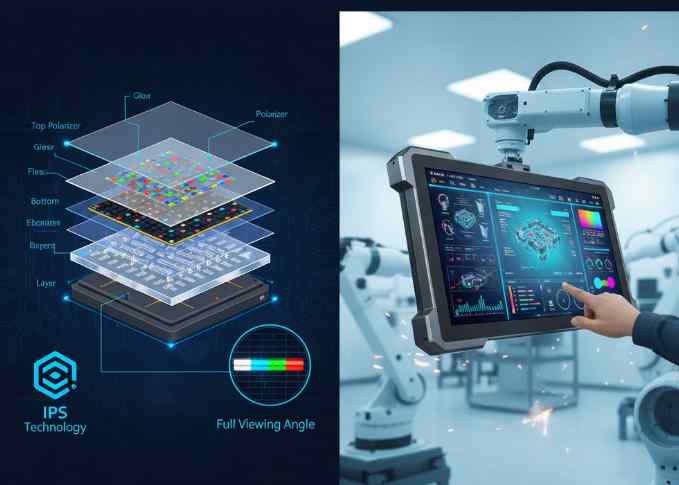TFT-LCDIPS液晶屏面板结构解析：从像素原理到工业应用场景