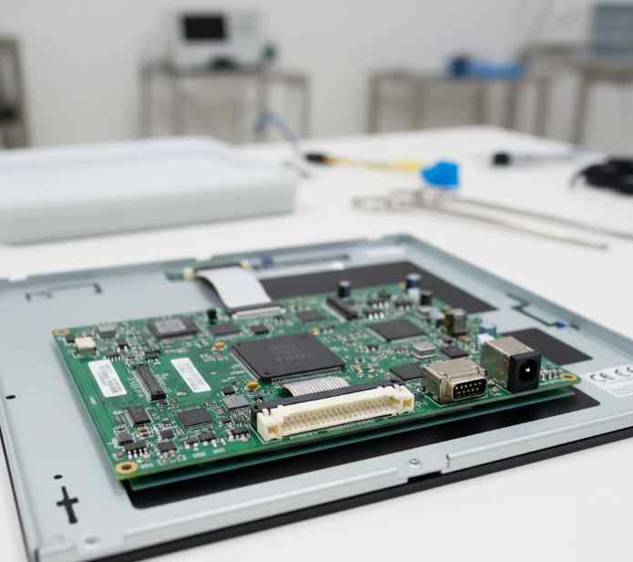 8寸工控LCD液晶屏尺寸一样但孔位